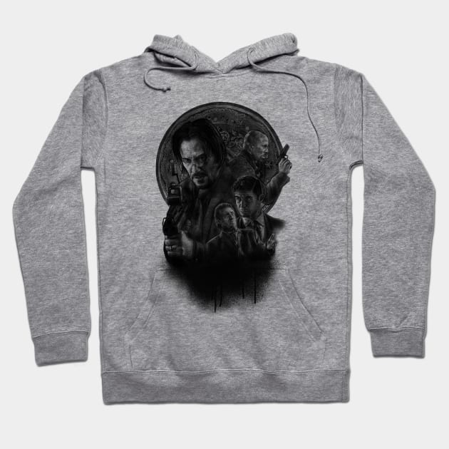 John Wick 2 Hoodie by AlbertColladoArt